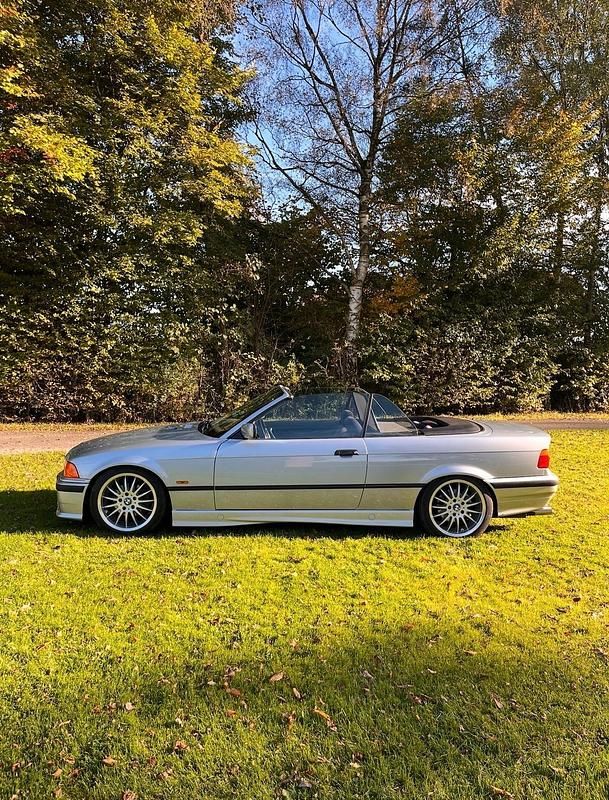 Gebraucht BMW 320 Cabriolet 150 PS (110 kW) 1998 Silber Cabrio