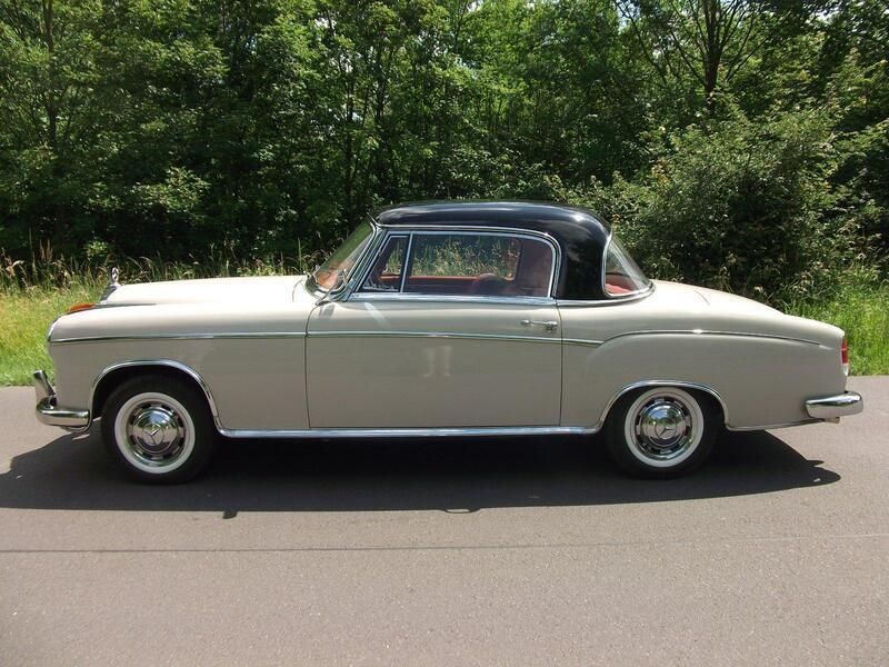 Beige Gebraucht 1959 Mercedes 220 Coupé | 59.000 € - Bild 1/4