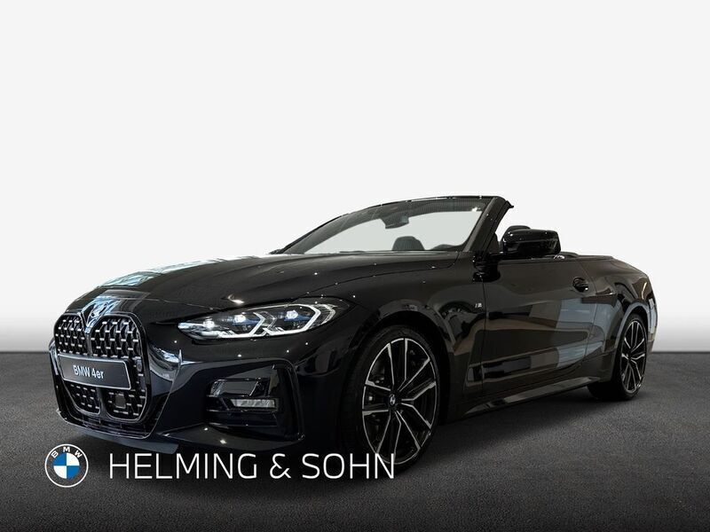 Schwarz Gebraucht 2023 BMW 430 Cabriolet M Sport Cabrio | 56.450 € (Teuer) - Bild 1/4