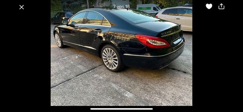 Schwarz Gebraucht 2012 Mercedes CLS350 Limousine | 17.500 € (Etwas zu teuer) - Bild 1/4