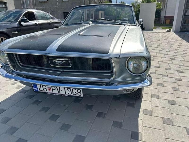 Silber Gebraucht 1968 Ford Mustang Cabrio | 25.000 € - Bild 1/4
