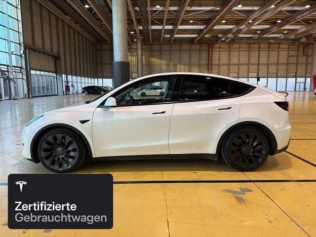 Gebraucht Tesla Model Y Performance 392 kW (533 PS) 2022 Weiß SUV