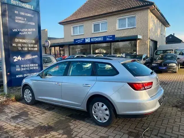 Brugt Seat Leon ST Reference 77 HK (56 kW) 2016 Sølv Stationcar