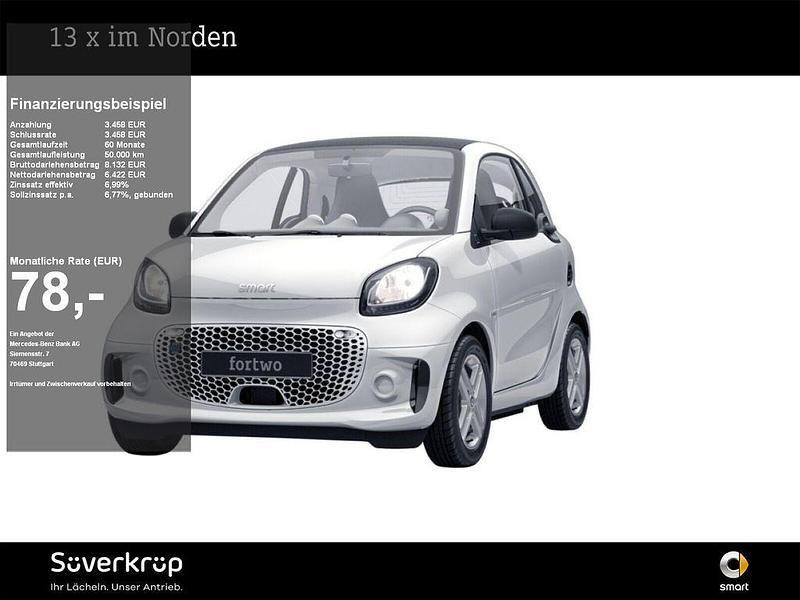 Weiß Gebraucht 2021 Smart ForTwo Electric Drive Coupé | 9.880 € (Fairer Preis) - Bild 1/3