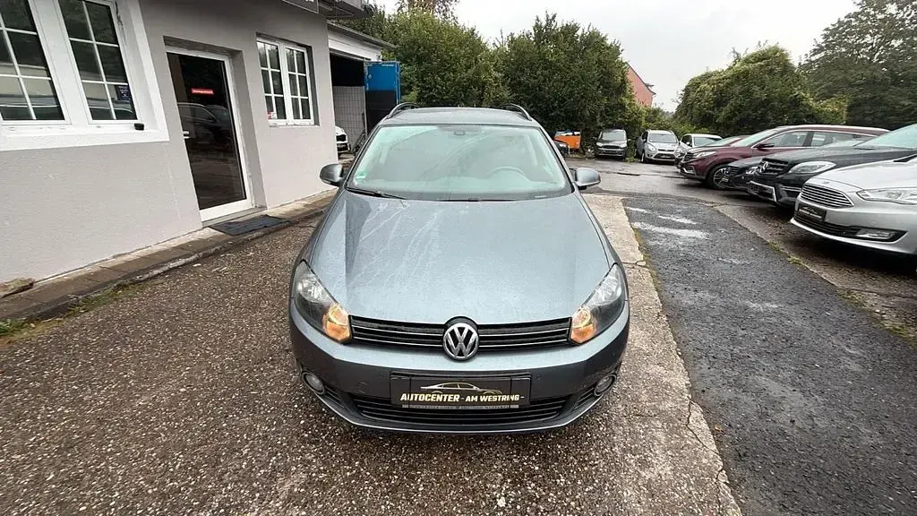Gebraucht VW Golf VI Comfortline 122 PS (89 kW) 2010 Grau Kombi