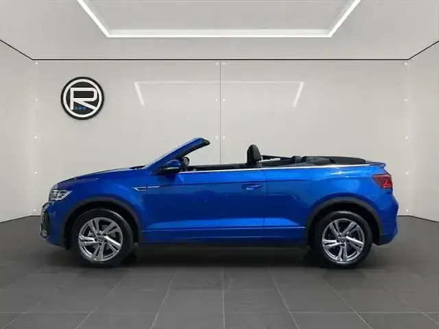 Gebraucht VW T-Roc Cabriolet R-line 150 PS (110 kW) 2025 Blau Cabrio