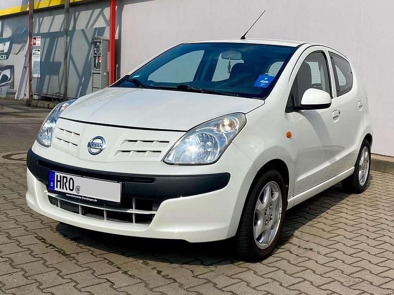 Weiß Gebraucht 2009 Nissan Pixo Acenta Kleinwagen | 1.600 € (Superpreis) - Bild 1/4