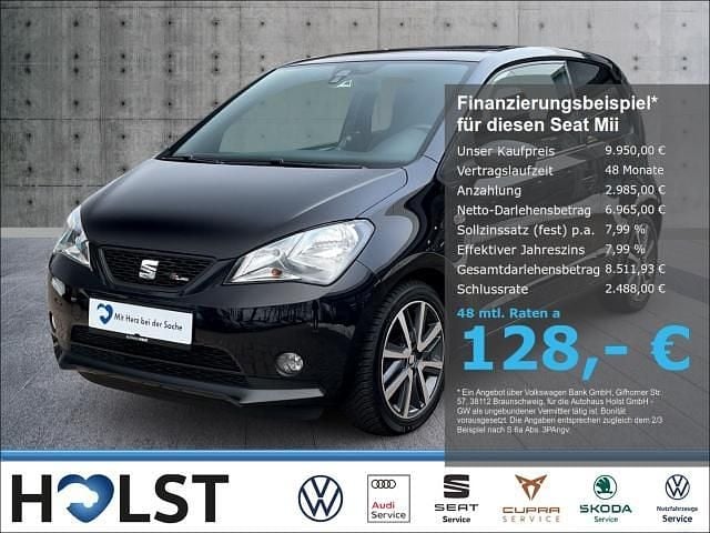 Gebraucht Seat Mii FR-Line 75 PS (55 kW) 2016 Schwarz Kleinwagen