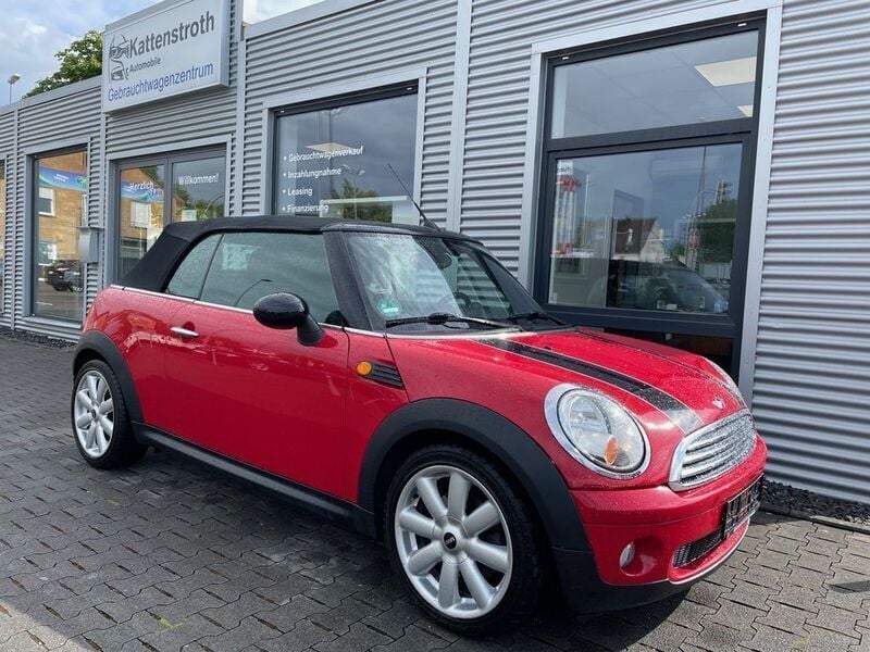 Rot Gebraucht 2010 Mini Cooper Cabriolet Cabrio | 8.490 € (Fairer Preis) - Bild 1/4