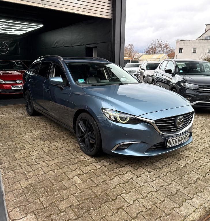 Gebraucht Mazda 6 Nakama Intense 175 PS (128 kW) 2017 Blau Kombi
