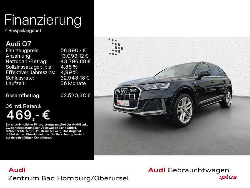 Gebraucht Audi Q7 S-Line 286 PS (210 kW) 2022 Mythosschwarz metallic SUV