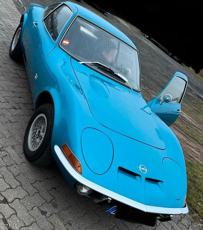 Gebraucht Opel GT 90 PS (66 kW) 1970 Blau Coupé