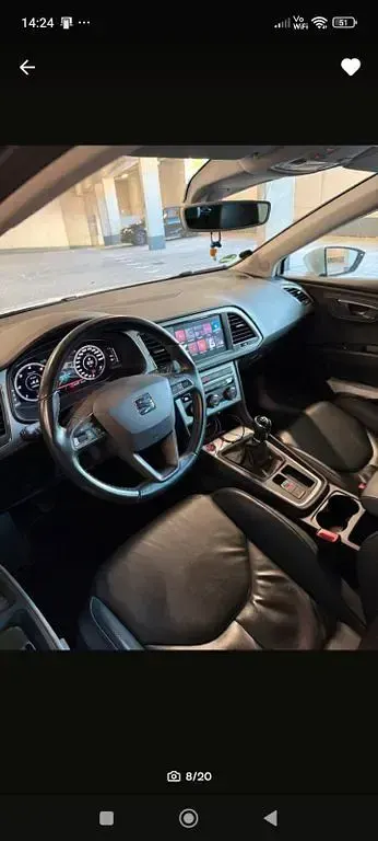 Gebraucht Seat Leon Style 116 PS (85 kW) 2020 Weiß Limousine