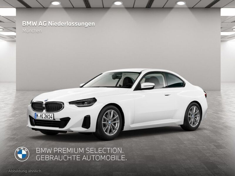Weiß Gebraucht 2024 BMW 218 Shadowline Coupé | 33.706 € (Superpreis) - Bild 1/2