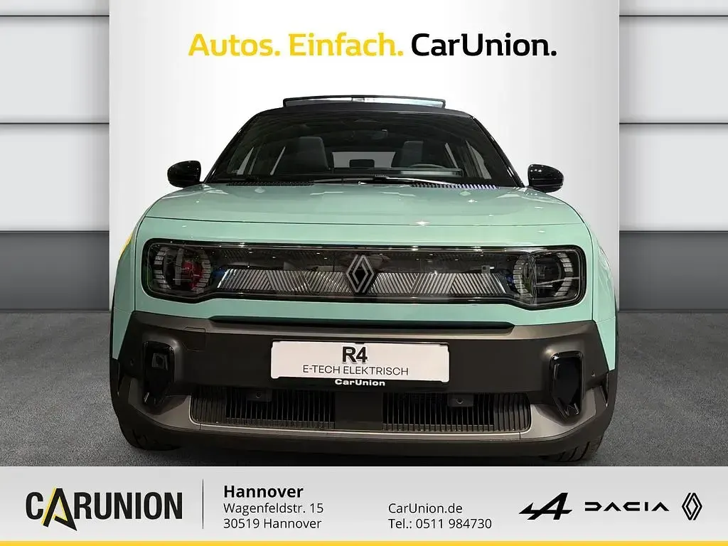Neu Renault 4 E-Tech Komfort 77 kW (106 PS) 2026 Grün SUV