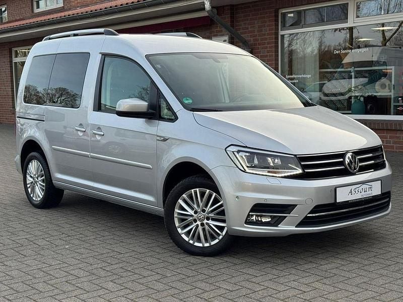 Gebraucht VW Caddy Highline 102 PS (75 kW) 2018 Silber Van / Kleinbus