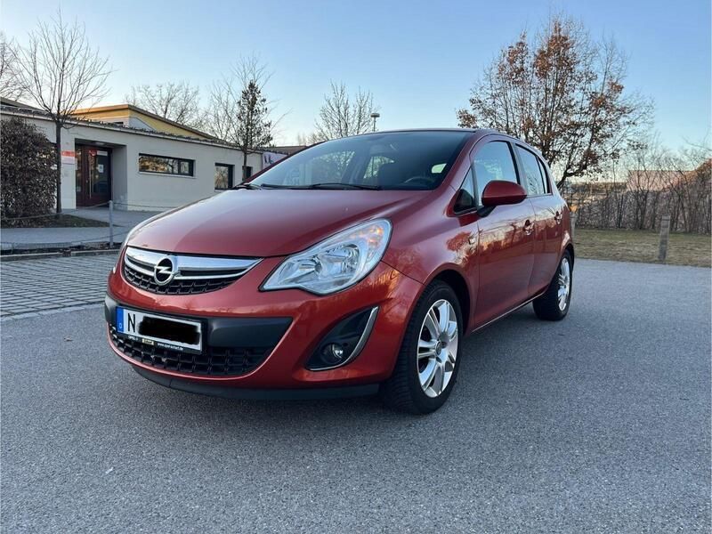 Orange Gebraucht 2013 Opel Corsa Active Kleinwagen | 3.999 € (Superpreis) - Bild 1/4