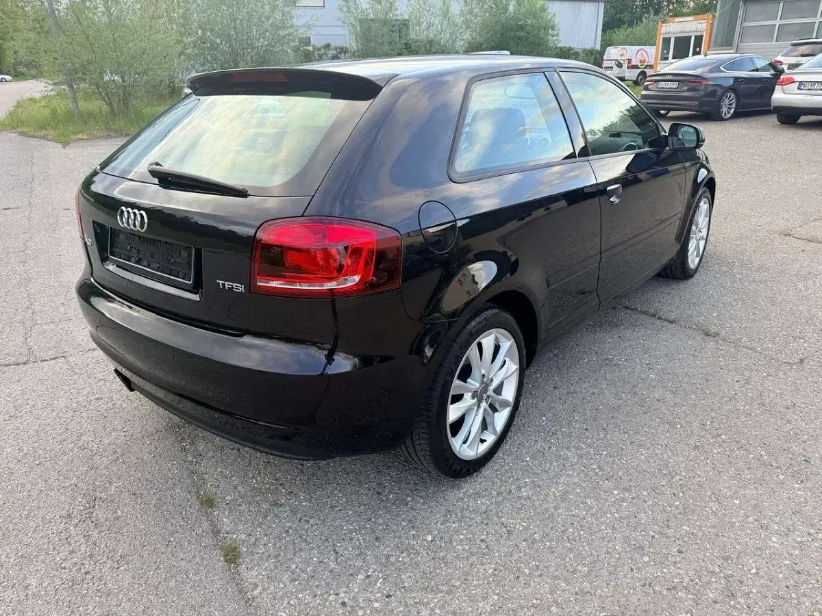 Używany Audi A3 Ambition 160 KM (117 kW) 2012 Czarny Hatchback