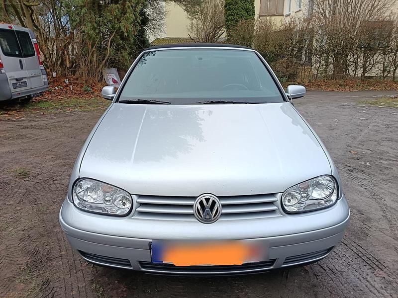 Silber Gebraucht 2001 VW Golf Cabriolet Cabrio | 2.999 € (Guter Preis) - Bild 1/4