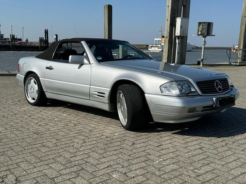 Silber Gebraucht 1996 Mercedes SL320 Cabrio | 14.900 € (Fairer Preis) - Bild 1/4