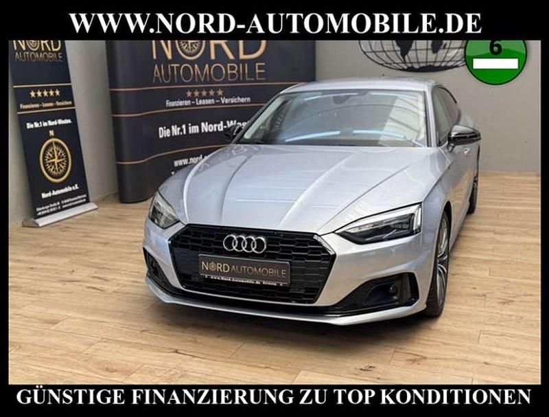 Gebraucht Audi A5 Sportback Advanced 163 PS (119 kW) 2022 Florettsilber metalli (metallic) Kleinwagen