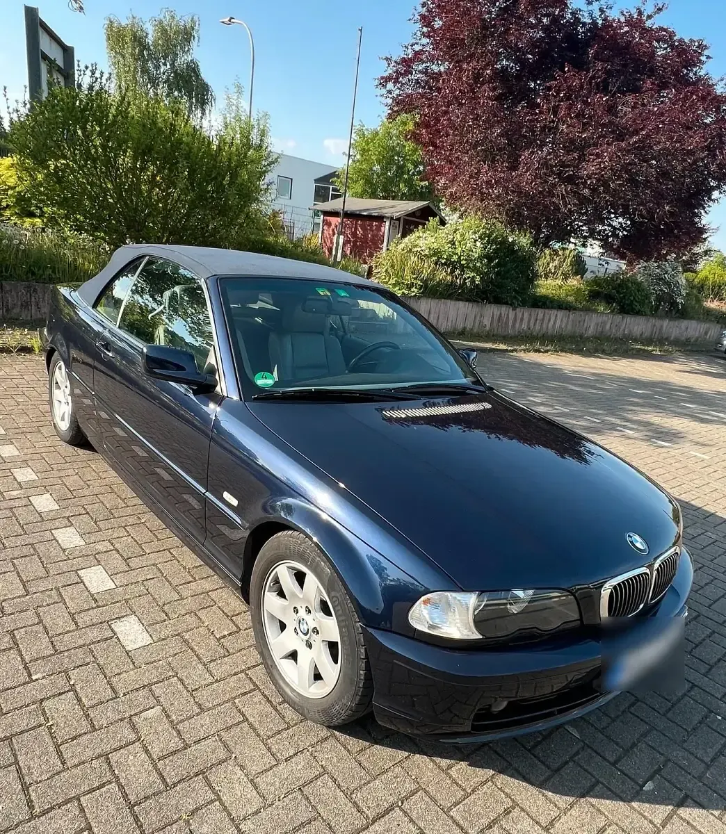 Gebraucht BMW 320 Cabriolet 170 PS (125 kW) 2001 Blau Cabrio