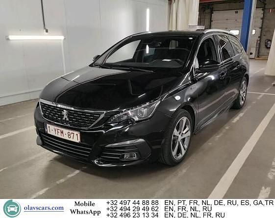 Schwarz Gebraucht 2020 Peugeot 308 GT-line Limousine | 10.164 € (Fairer Preis) - Bild 1/4