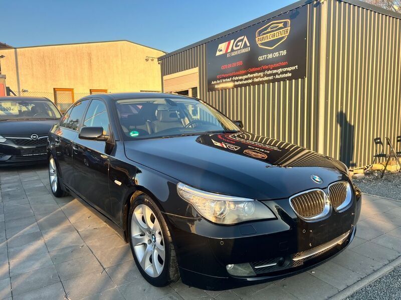 Schwarz Gebraucht 2009 BMW 540 Shadowline Limousine | 9.900 € (Superpreis) - Bild 1/4