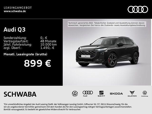 Schwarz Neu 2026 Audi Q3 Sport SUV | 72.390 € (Fairer Preis) - Bild 1/4