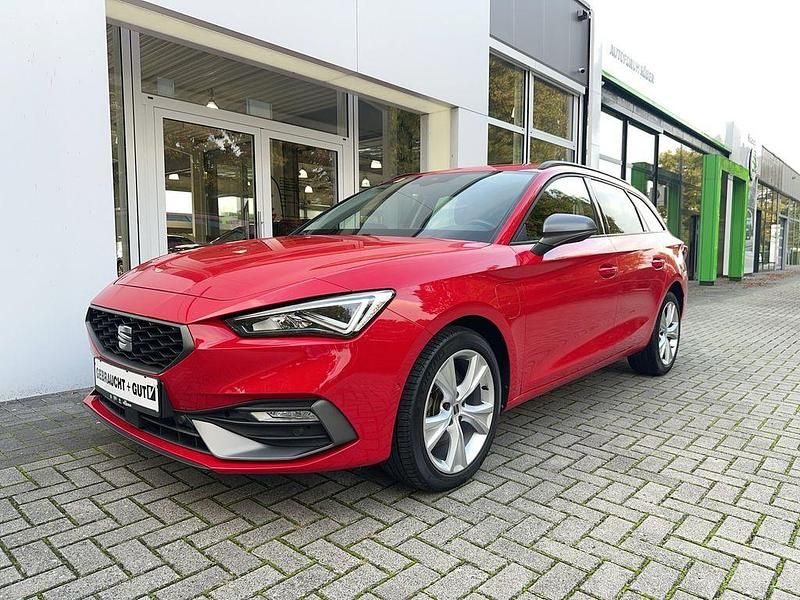 Rot Gebraucht 2021 Seat Leon ST FR Kombi | 21.550 € (Fairer Preis) - Bild 1/4