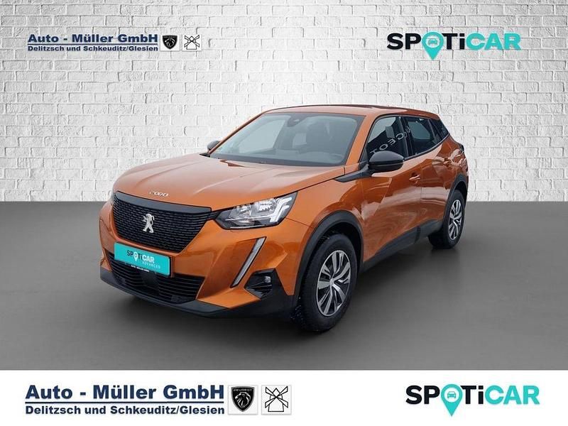 Gebraucht Peugeot 2008 Active 101 PS (74 kW) 2022 Orange SUV