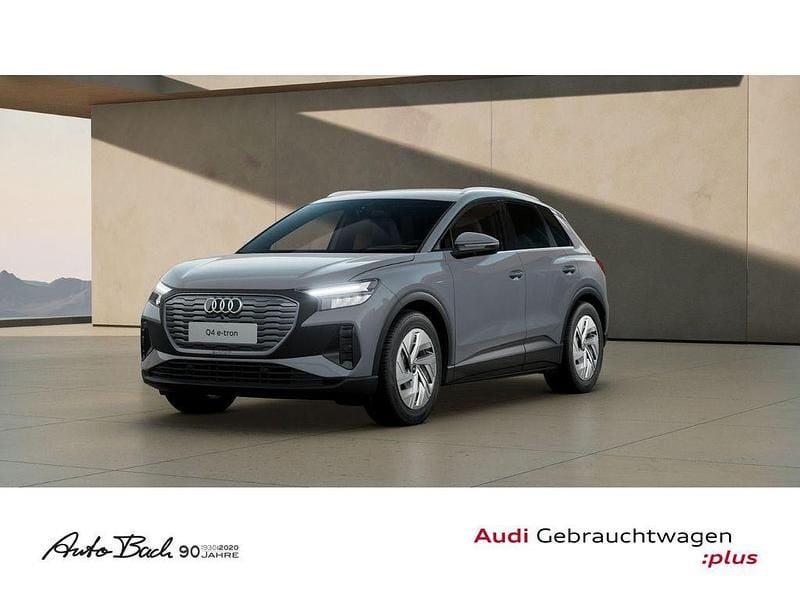 Grau (kieselgrau) Gebraucht 2024 Audi Q4 e-tron S-Line SUV | 42.340 € (Fairer Preis) - Bild 1/4