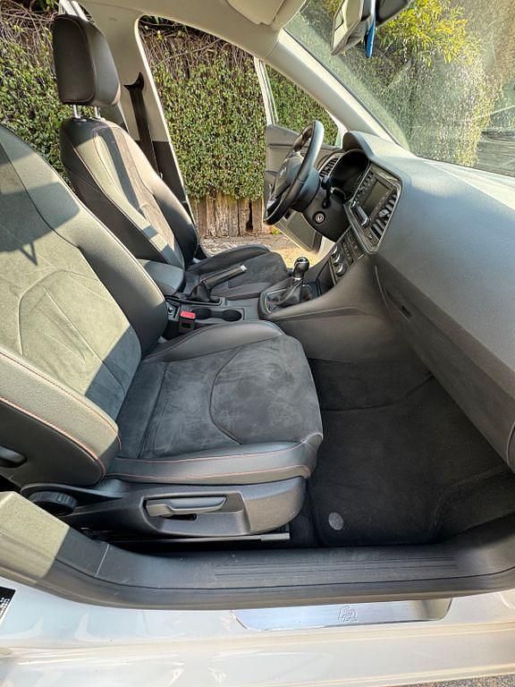 Gebraucht Seat Leon ST FR 125 PS (91 kW) 2014 Weiß Kombi