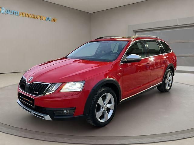 Rot Gebraucht 2018 Skoda Octavia Scout 4x4 Kombi | 13.490 € (Guter Preis) - Bild 1/4