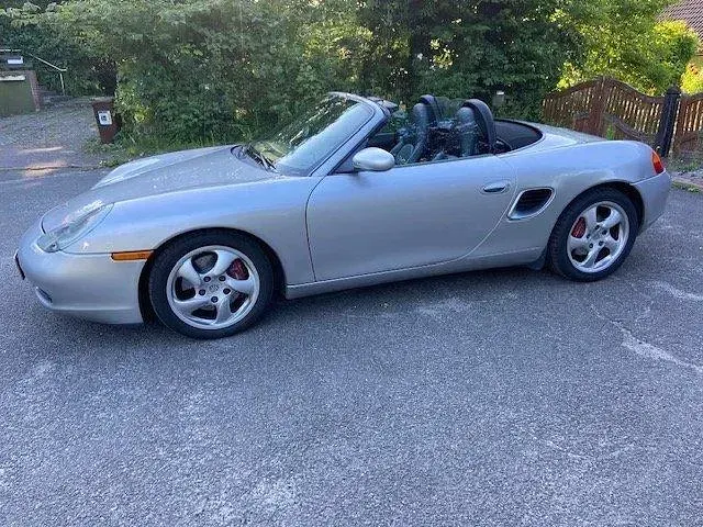 Usata Porsche Boxster S 252 CV (185 kW) 2000 Argento Cabrio