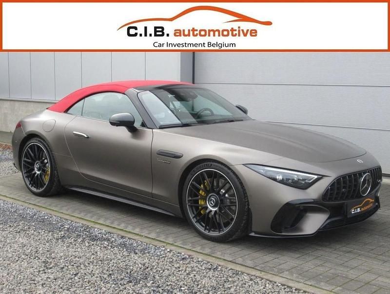 Grau Gebraucht 2023 Mercedes SL63 AMG AMG Cabrio | 113.619 € - Bild 1/4