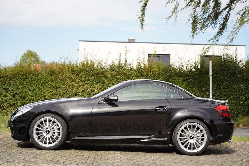 Gebraucht Mercedes SLK55 AMG AMG 360 PS (264 kW) 2004 Obsidianschwarz metallic (197u Cabrio