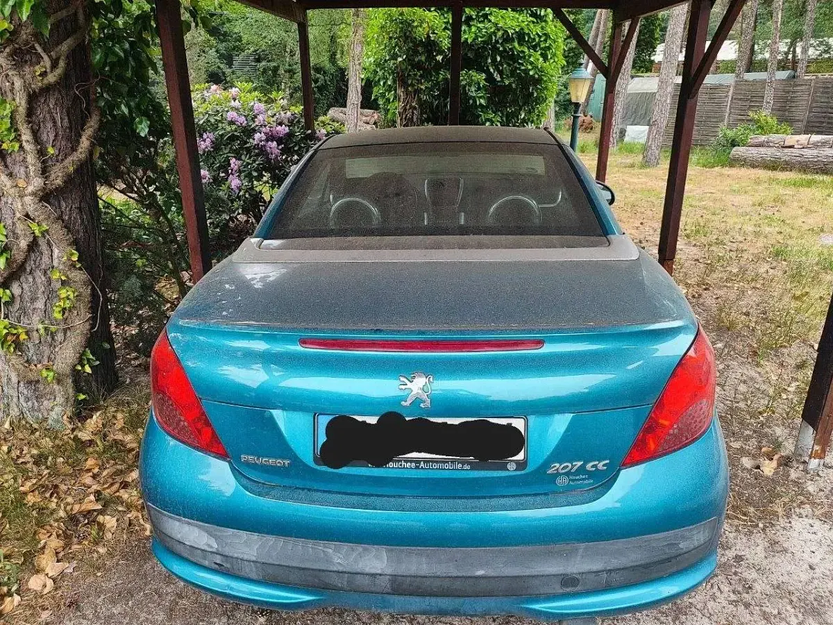 Gebraucht Peugeot 207 CC Sport 150 PS (110 kW) 2007 Blau Cabrio