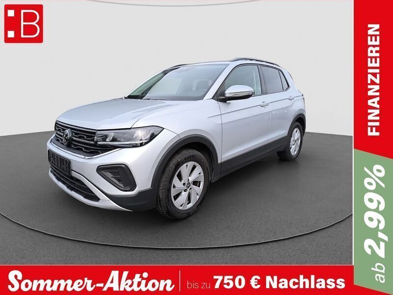 Grau Gebraucht 2024 VW T-Cross Life SUV | 18.990 € (Guter Preis) - Bild 1/4