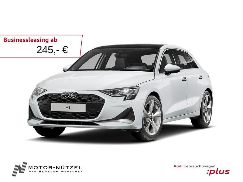 Gletscherweiß metallic Gebraucht 2025 Audi A3 Advanced Limousine | 33.630 € (Fairer Preis) - Bild 1/4