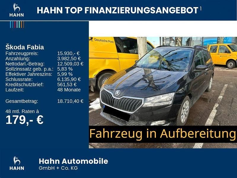 Gebraucht Skoda Fabia Ambition 95 PS (69 kW) 2022 Schwarzmagic perleffekt Kleinwagen