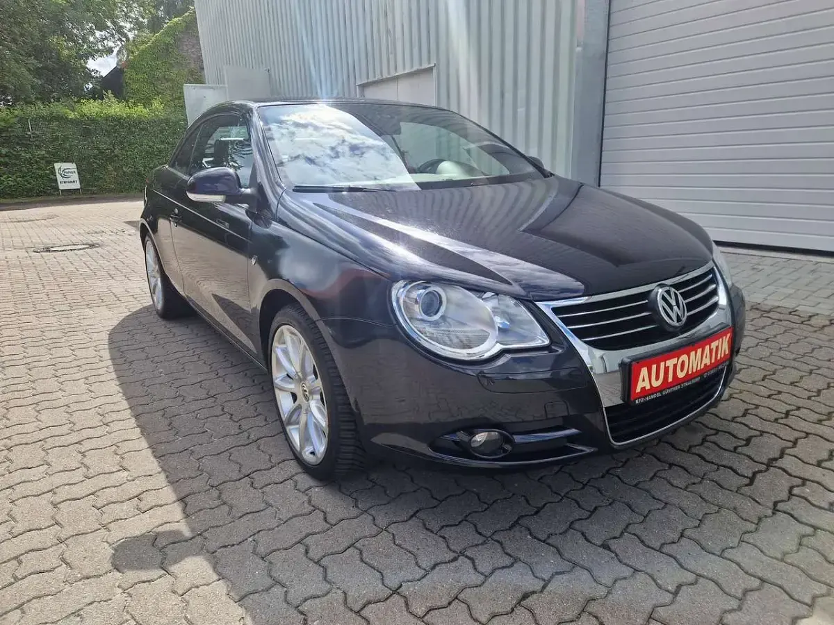 Gebraucht VW Eos Individual 140 PS (102 kW) 2007 Deep black perleffekt Cabrio