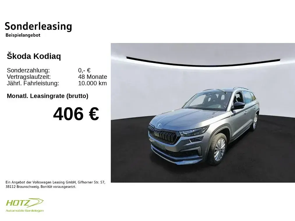 Gebraucht Skoda Kodiaq SportLine 200 PS (147 kW) 2023 Graphitegrau metallic SUV