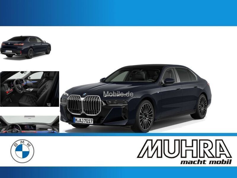 Schwarz Gebraucht 2024 BMW 740 M Sport Limousine | 93.770 € (Fairer Preis) - Bild 1/4