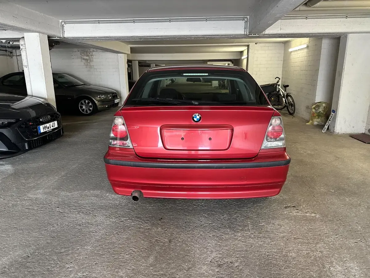 Gebraucht BMW 316 Compact 116 PS (85 kW) 2003 Rot Kleinwagen