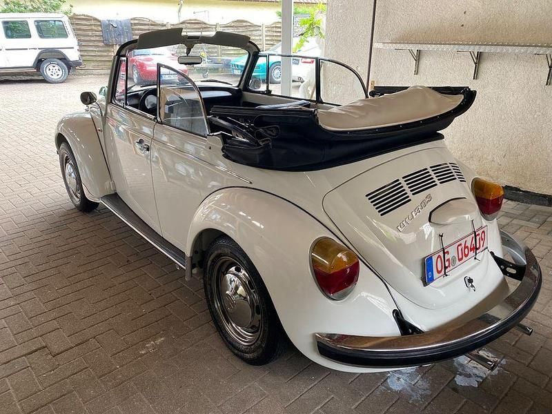 Weiß Gebraucht 1975 VW Käfer Cabrio | 29.970 € - Bild 1/4