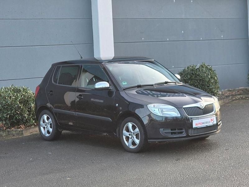 Gebraucht Skoda Fabia Style 86 PS (63 kW) 2009 Schwarz Limousine