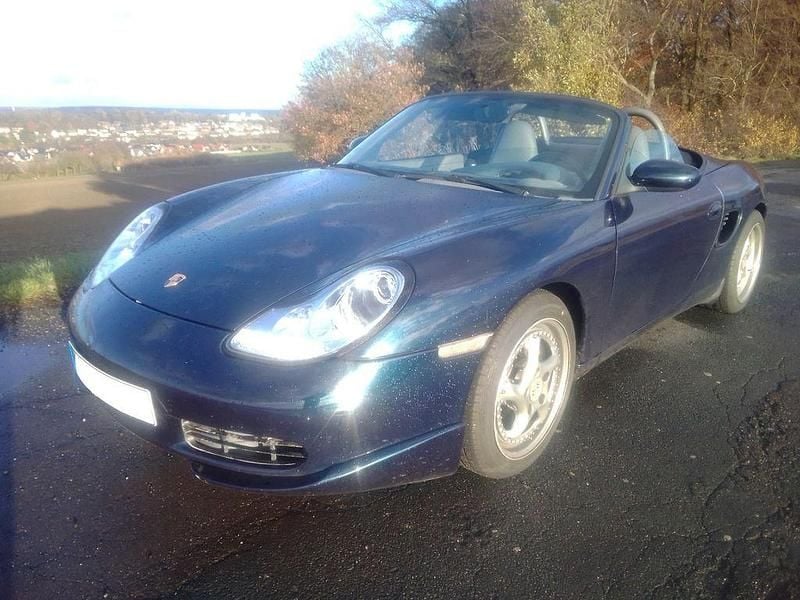 Gebraucht Porsche 986 Boxster 204 PS (150 kW) 1997 Blau Cabrio