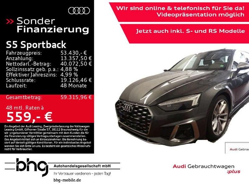 Daytonagrau perleffekt Gebraucht 2022 Audi S5 Coupé | 53.430 € (Etwas zu teuer) - Bild 1/4