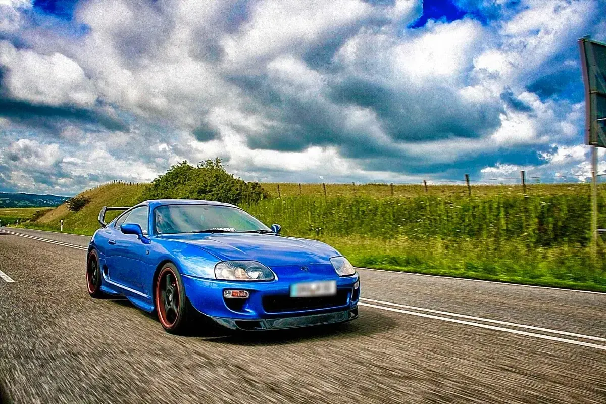 Gebraucht Toyota Supra 224 PS (164 kW) 1993 Blau Coupé
